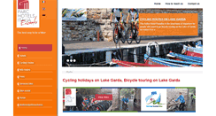 Desktop Screenshot of bikehotelgarda.info